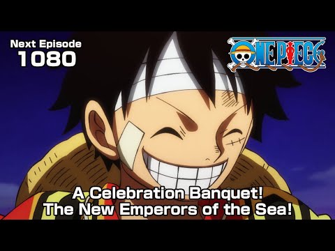 ONE PIECE episode1080 Teaser “A Celebration Banquet! The New Emperors of the Sea!”