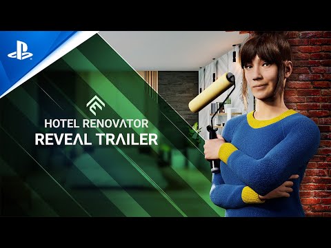 Hotel Renovator - Reveal Trailer | PS5 Games