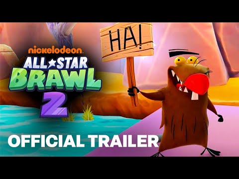 Nickelodeon All-Star Brawl 2 - Official Angry Beavers Gameplay Reveal Trailer