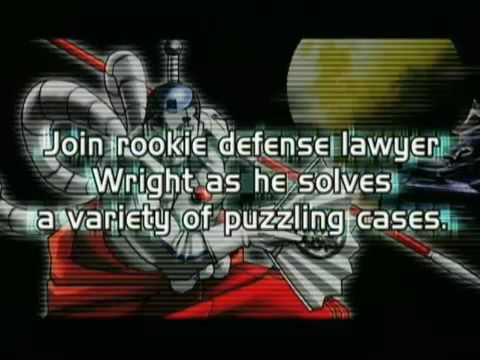 Phoenix Wright Ace Attorney Trailer E3 2005 DS