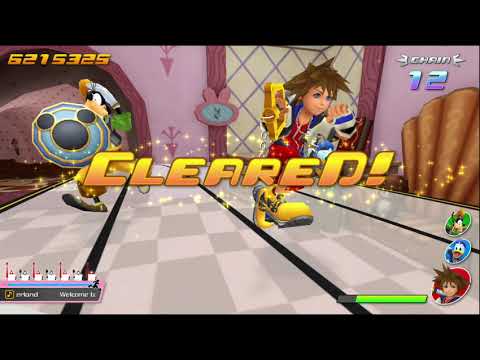 Kingdom Hearts Melody of Memory — Gameplay do Demo para Nintendo Switch (Sem comentários)