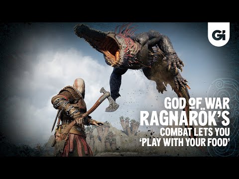 God of War Ragnarök's Combat Lets You Play With Your Food | Exclusive Gameplay