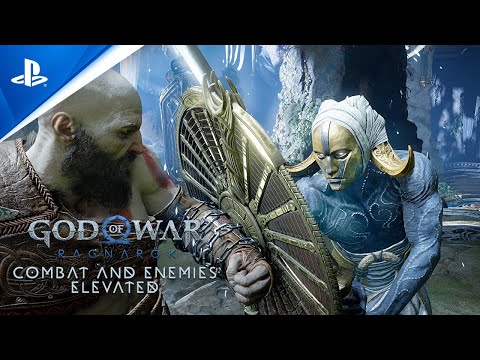 God of War Ragnarök - Combat and Enemies Elevated | PS5 &amp; PS4 Games