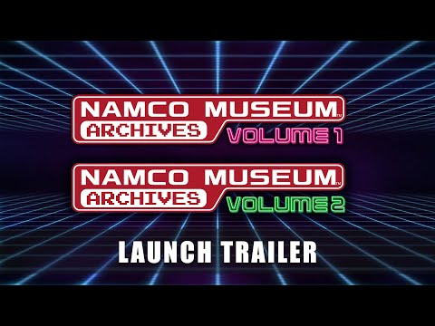 NAMCO MUSEUM ARCHIVES VOL 1 &amp; 2 – Launch Trailer