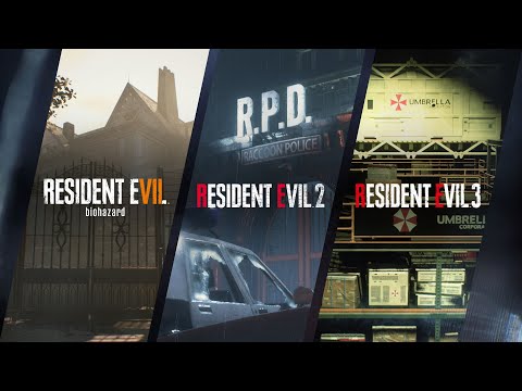 Resident Evil 7,2,3 - Trailer de Lançamento nos Consoles Modernos