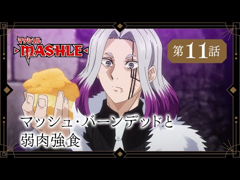 TVアニメ「マッシュル-MASHLE-」web予告｜第11話「マッシュ・バーンデッドと弱肉強食」
