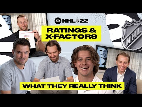 NHL Players React to their NHL 22 Ratings ft. Patrick Kane, Jack Hughes, and Steven Stamkos