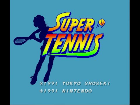 Snes Longplay - Super Tennis