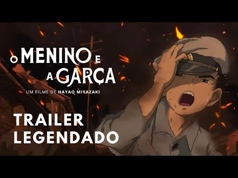 O MENINO E A GARÇA - Trailer legendado | Studio Ghibli