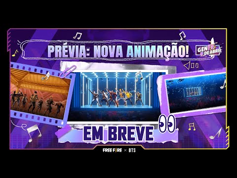 Prévia: MV IDOL - Free Fire X BTS Colaboração Global