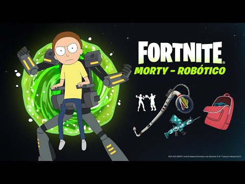 Morty — Robótico junta-se ao Rick Sanchez no Fortnite