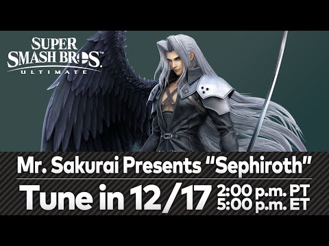 Super Smash Bros. Ultimate - Mr. Sakurai Presents &quot;Sephiroth&quot;