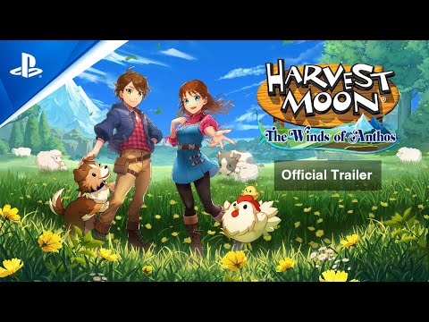 Harvest Moon: The Winds of Anthos - Official Trailer | PS5 &amp; PS4 Games