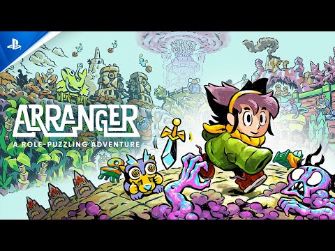 Arranger: A Role-Puzzling Adventure - Reveal Trailer | PS5 Games
