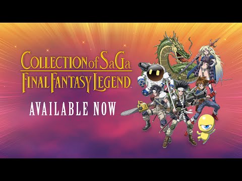 COLLECTION of SaGa FINAL FANTASY LEGEND | Launch Trailer