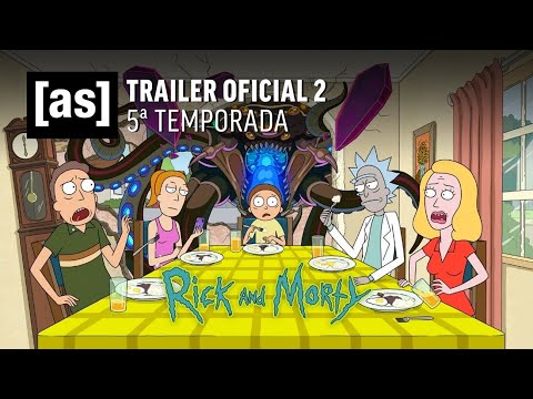 2º TRAILER DA 5ª TEMPORADA DE RICK AND MORTY!