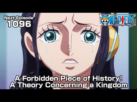 ONE PIECE episode1096 Teaser &quot;A Forbidden Piece of History! A Theory Concerning a Kingdom&quot;