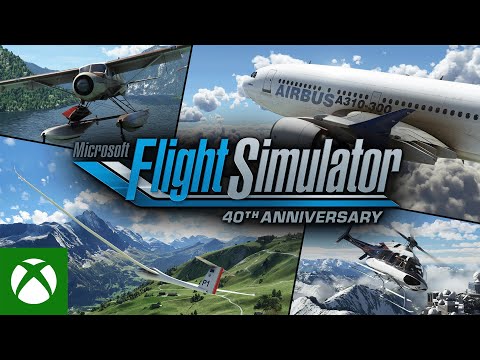 Microsoft Flight Simulator - 40th Anniversary Announce - 4K - Xbox &amp; Bethesda Games Showcase 2022
