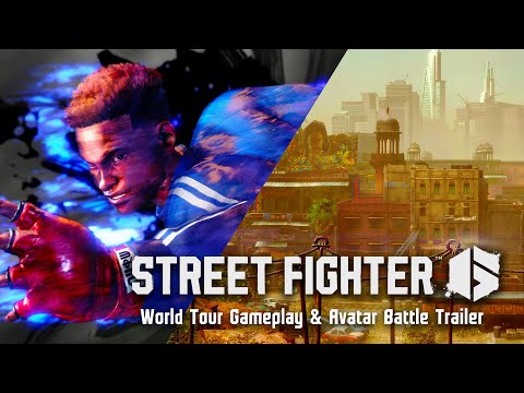 Street Fighter 6 - World Tour Gameplay &amp; Avatar Battle Trailer