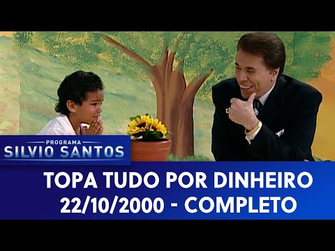 Topa Tudo Por Dinheiro - com Raça Negra | Programa Silvio Santos (22/10/2000)
