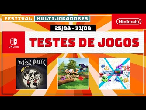 Experimentem estes títulos multijogadores gratuitamente com os Testes de jogos!