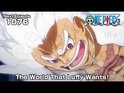 ONE PIECE episode1076 Teaser &quot;The World That Luffy Wants!&quot;
