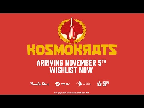 KOSMOKRATS - a trailer ft Hollywood star Bill Nighy and many smooshed cosmonauts 👀