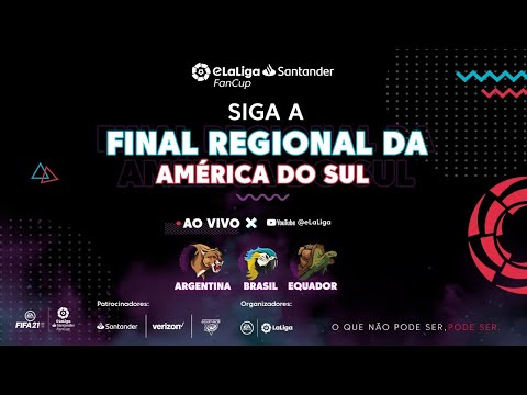 🔴 eLaLiga Santander Fan Cup ao vivo! Siga a Final Regional da América do Sul