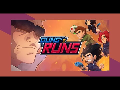 Guns N` Runs | Gameplay desse jogo frenético de plataforma e o melhor, é brasileiro!!!