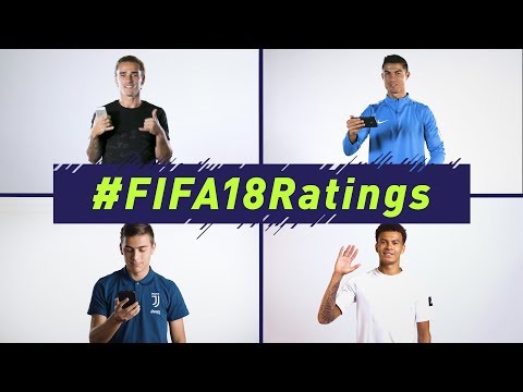 FIFA 18 | Official Ratings Reveal | Ft. Ronaldo, Griezmann, Alli, Muller