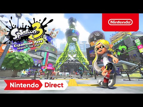 Splatoon 3: Expansion Pass - Announcement Trailer - Nintendo Direct 2.8.23