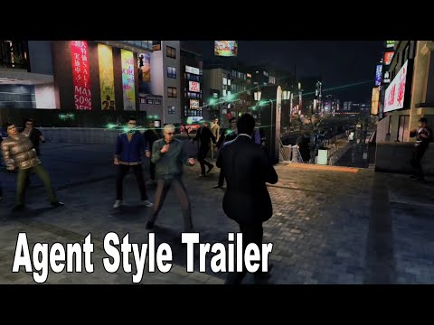 Like a Dragon Gaiden The Man Who Erased His Name Agent Style Official Gameplay Trailer