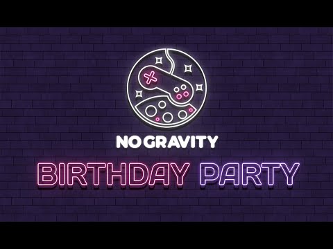 NO GRAVITY GAMES BIRTHDAY PARTY CELEBRATION!