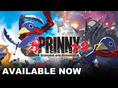 Prinny 1•2: Exploded and Reloaded - Launch Trailer (Nintendo Switch)