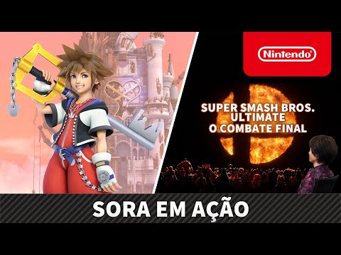 Super Smash Bros. Ultimate – Sora em ação (Nintendo Switch)