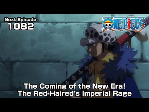 ONE PIECE episode1082 Teaser &quot;The Coming of the New Era! The Red-Haired's Imperial Rage&quot;