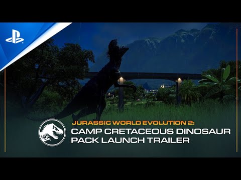 Jurassic World Evolution 2 - Camp Cretaceous Dinosaur Pack Launch Trailer | PS5, PS4