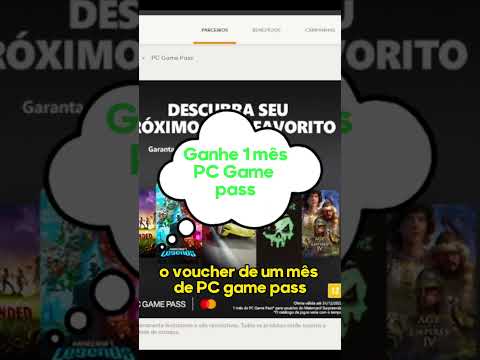 Cadastrou, Ganhou 1 mês de PC GAME PASS #Xbox