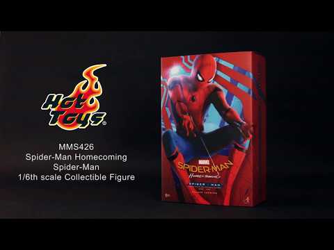Hot Toys - Spider-Man: Homecoming - 1/6th scale Spider-Man Collectible Figure Unboxing Video