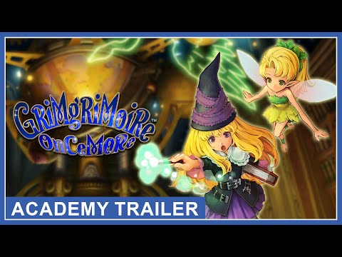 GrimGrimoire OnceMore - Academy Trailer (PS4, PS5, Nintendo Switch)