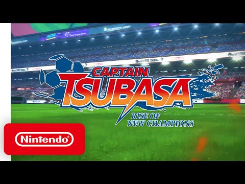 Captain Tsubasa: Rise of the New Champions - Release Date Announcement Trailer - Nintendo Switch