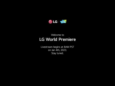 LG at CES 2023 : LG World Premiere - Live I LG