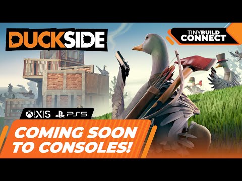 DUCKSIDE - Console Announcement Trailer | Wishlist Now | tinyBuild Connect 2025