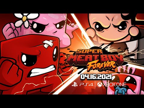 Super Meat Boy Forever Xbox PS4 Launch Date Announce