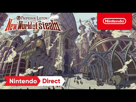 PROFESSOR LAYTON and The New World of Steam - Nintendo Direct 2.8.2023