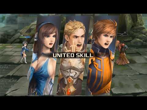 Azure Saga: Pathfinder - iOS Gameplay