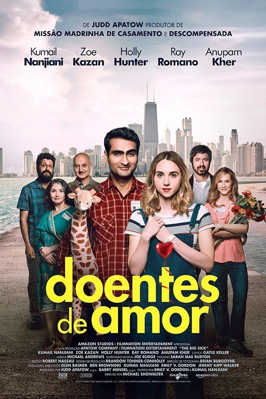 Poster for the movie "Doentes de Amor"