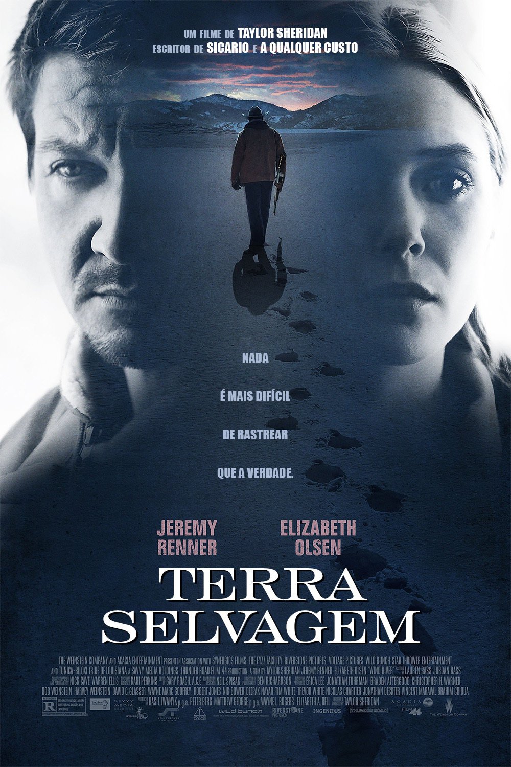 Poster for the movie "Wind River"