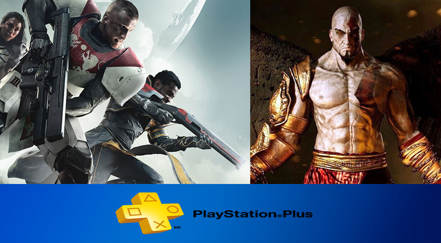 Playstation Plus Setembro 2018, destaque para Destiny 2 e God of War