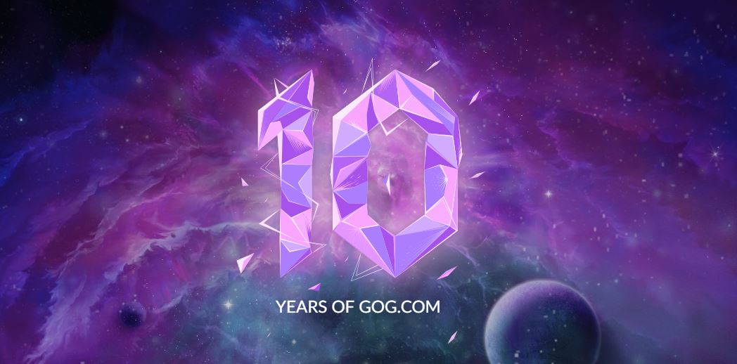 GOG comemora 10 anos com jogo gratuito, saiba como ganhar.